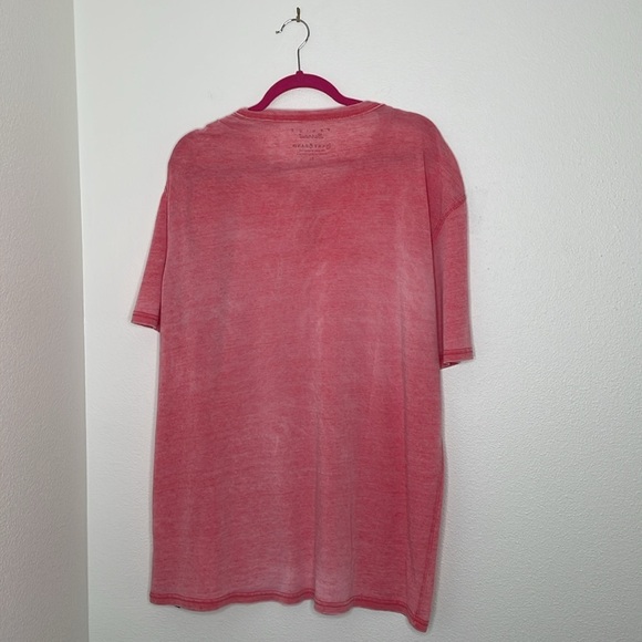 Lucky Brand Mens Short Sleeve Button Notch Neck Venice Burnout T-Shirt - Picture 7 of 10